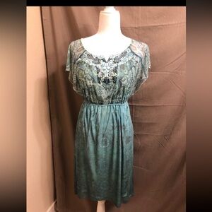 Style & Co like new green dress size PM